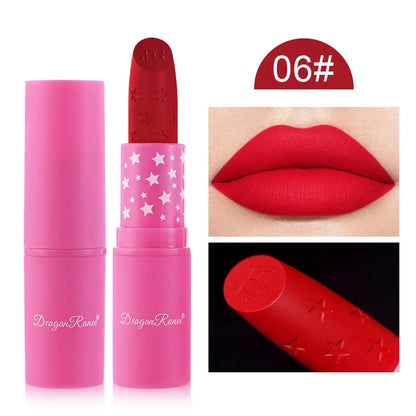 9 Colors Velvet  Pencil Waterproof Long Lasting Sexy Nude Pink Lip Stick Non-Stick Cup Makeup Lip Tint Cosmetics