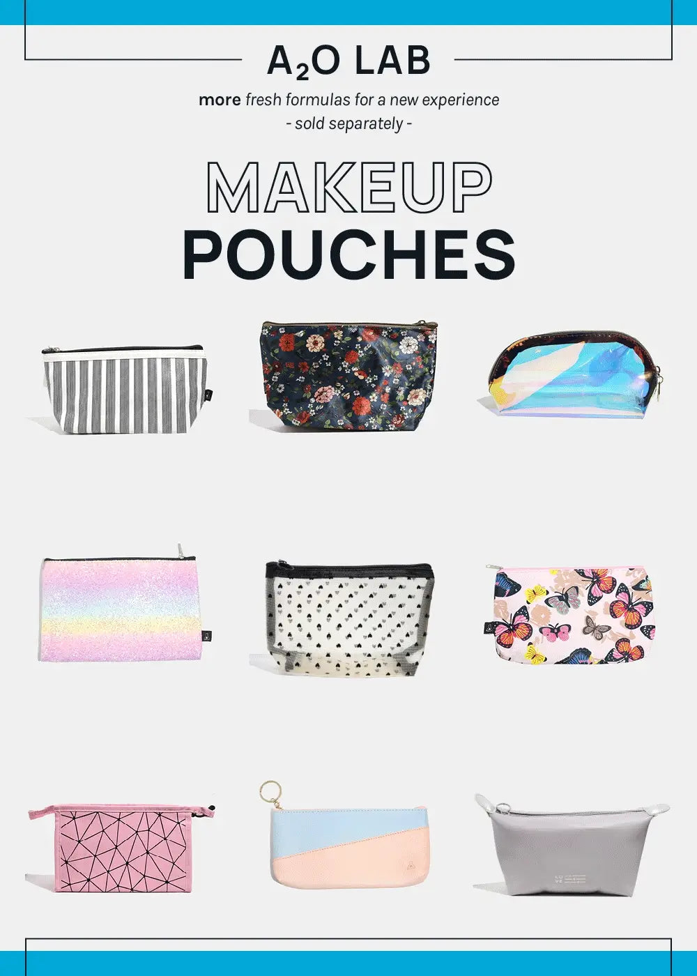 Makeup Pouch - Butterflies