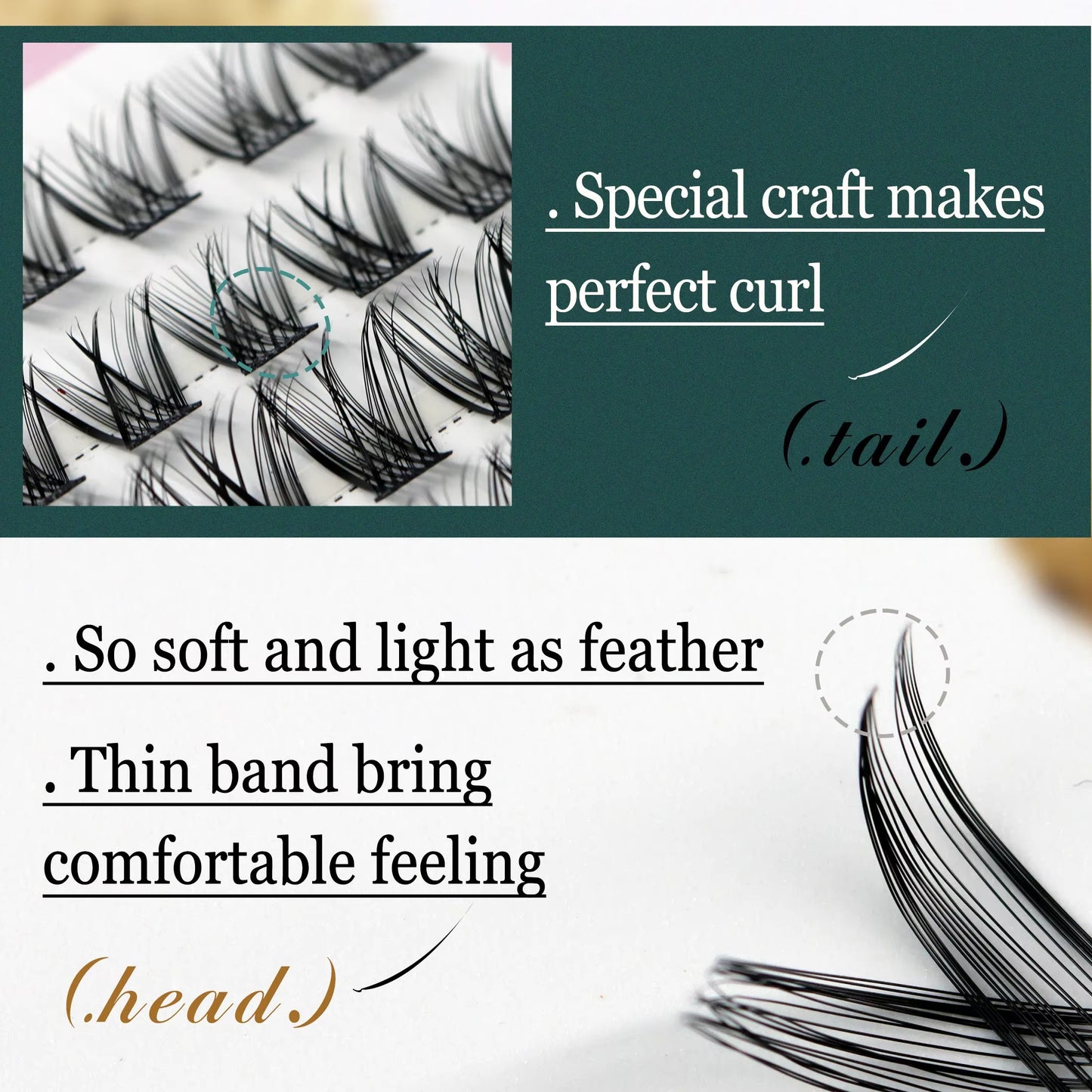 Lash Bunches Bond and Seal Eyelash Glue Remover Applicator Lash Clusters Eyelash Extensions Complete Kit DIY Makeup Set