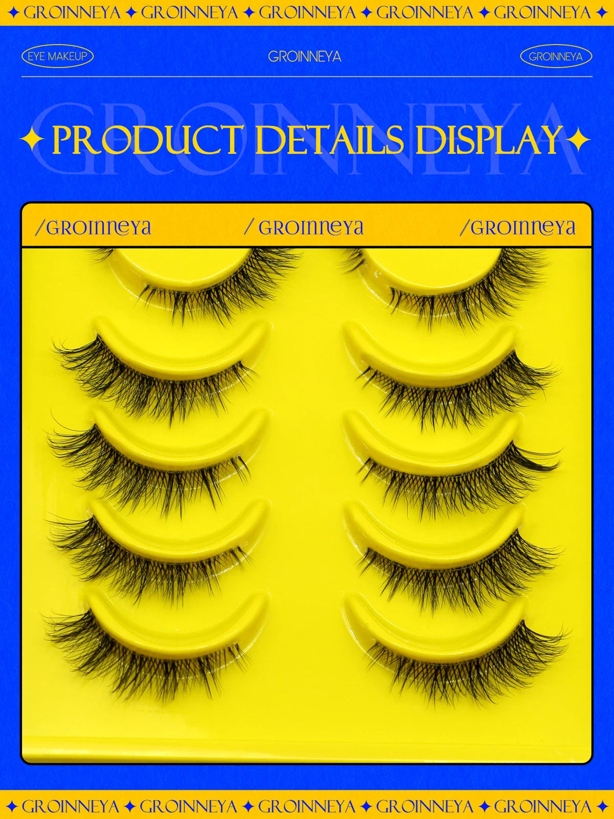 Half Lashes Cat Eye Lashes Soft Natural Clear Band Lashes Natural Look Faux Mink Wispy Mink Eyelashes Makeup