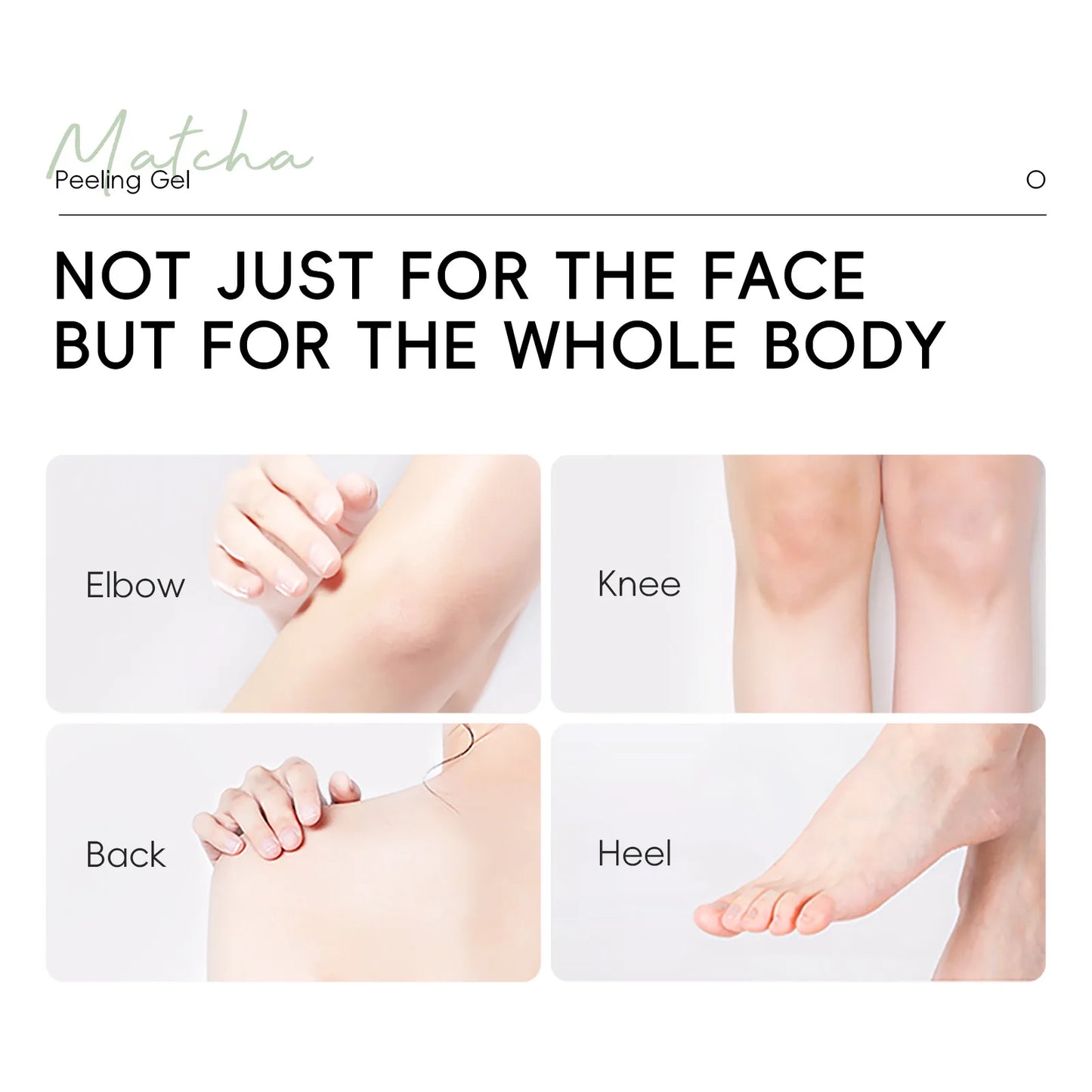 Matcha Exfoliating Exfoliate Peeling Gel Facial Scrub Moisturise Nourishing Repair Scrubs Face Cream Skin Care 60G