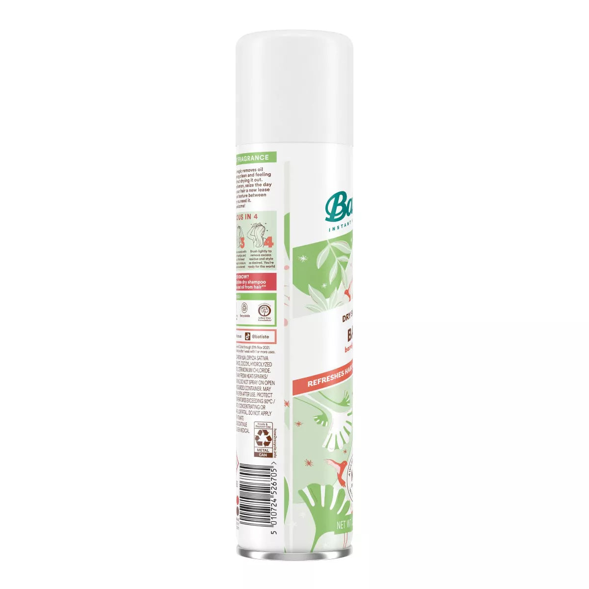Batiste Bare Dry Shampoo Barely Scented