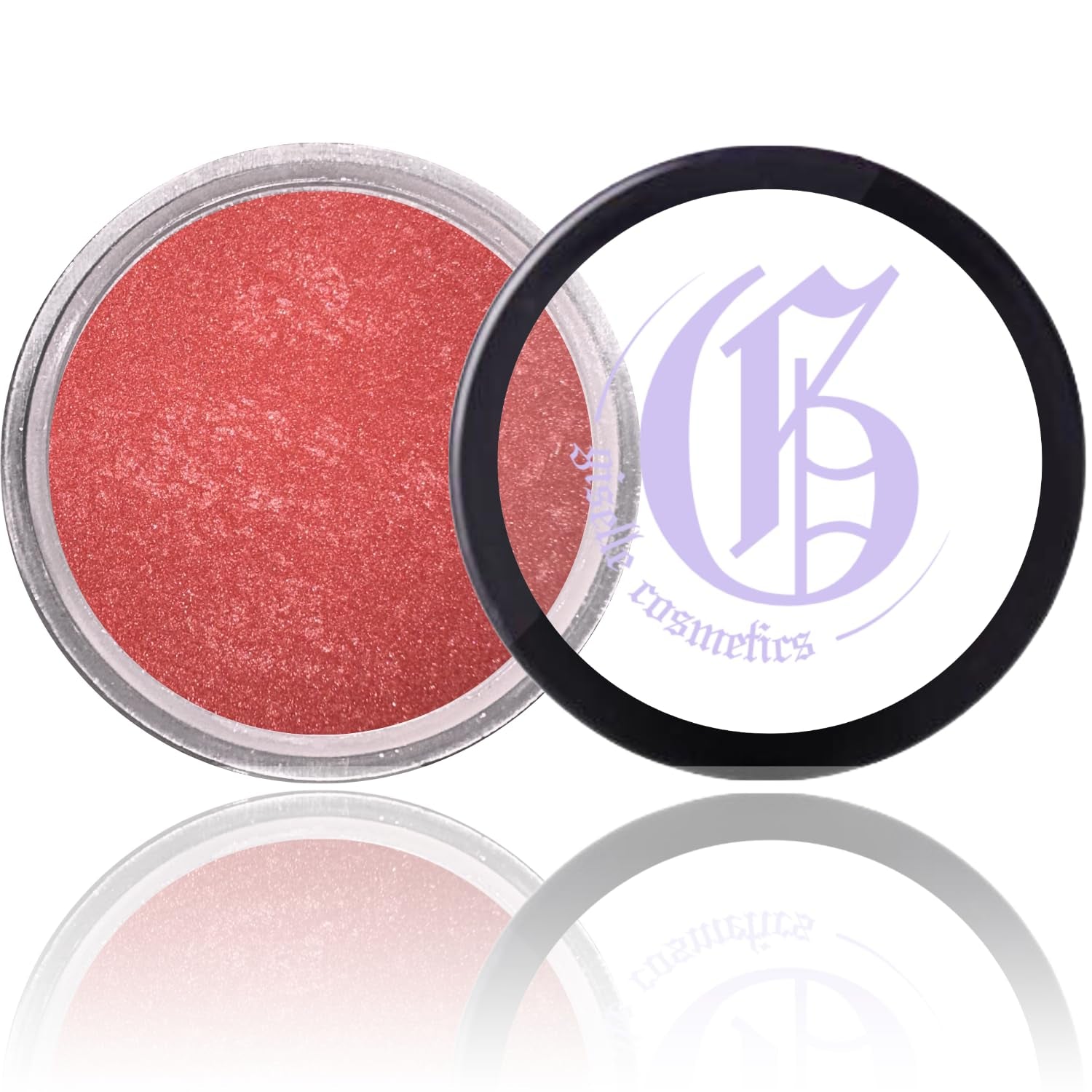 Red Hawaii Matte Blush Makeup Mineral Makeup Pure Talc Free Minerals Matte Loose Face Makeup Powder Blush for Cheeks 5 Gram Travel Size