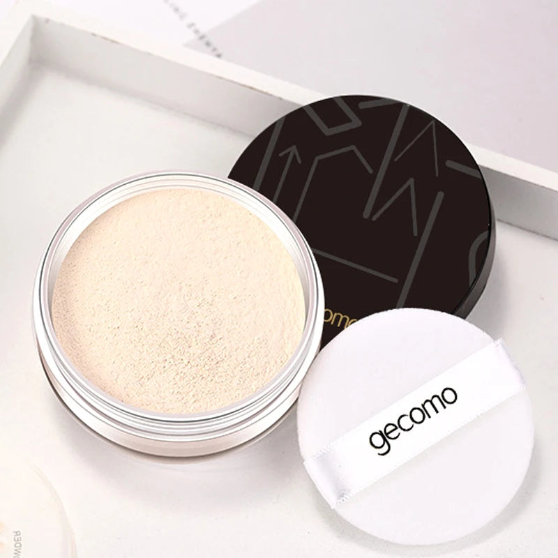 Gemeng Powder Makeup Setting Powder Durable Waterproof Sweat Proof Makeup Concealer Honey Powder