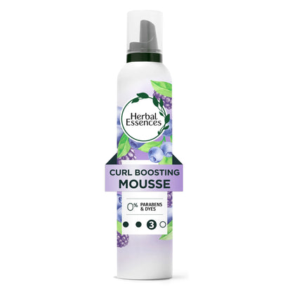 Curl Boosting Mousse, All Day Hold, Frizz Control, 6.8 Fl Oz