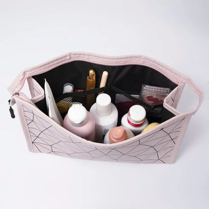 PU Waterproof Small Cosmetic Bag Makeup Pouches Case Makeup Brushes Cosmetics Handbags Make up Organizers Storage Bags for Women