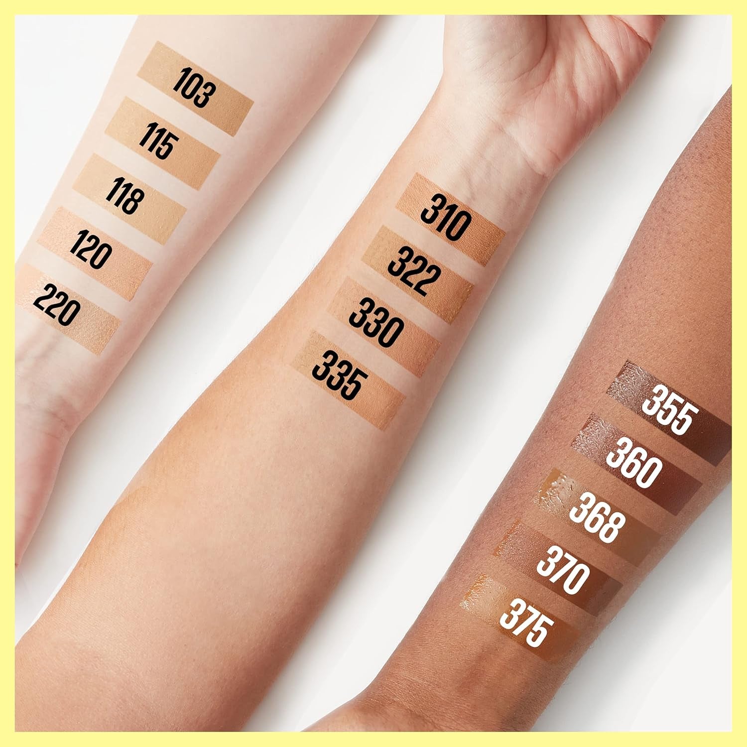 Maybelline Fit Me Tinted Moisturizer, Natural Coverage, Face Makeup, 370, 1 Count
