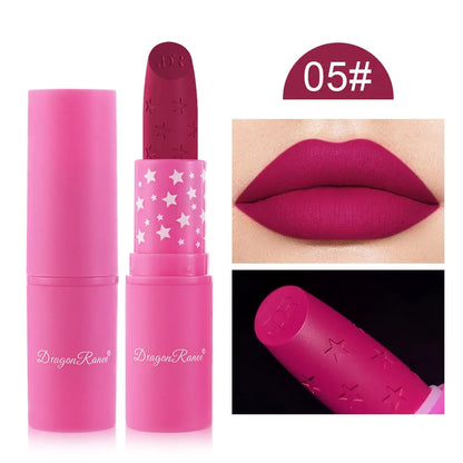 9 Colors Velvet  Pencil Waterproof Long Lasting Sexy Nude Pink Lip Stick Non-Stick Cup Makeup Lip Tint Cosmetics