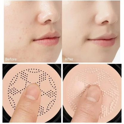 CC Cream Magic Foundation Mushroom Head Air Cushion Waterproof Brighten Foundation Cream Women Base Makeup Face Korean Cosmetics