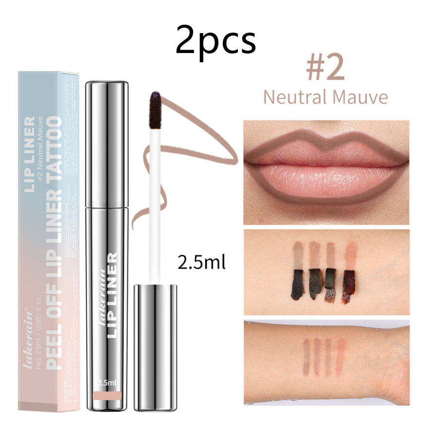 Matte Finish No Stain on Cup Hook Line Lip Stick