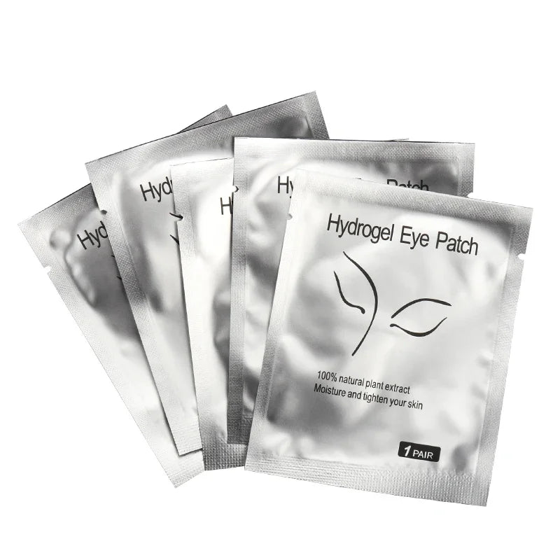 50 Pairs Eyelash under Eye Patches Eye Pad Isolation Remove Hydrogel Eye Patch Sticker Gasket Eyelash Extension Makeup Tools