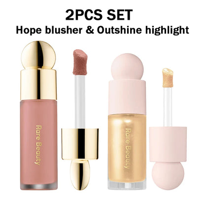 Powder Highlighter Blush Water Light Shimmer Waterproof Long Last Face Illuminator Brighten Light Liquid Highlighter