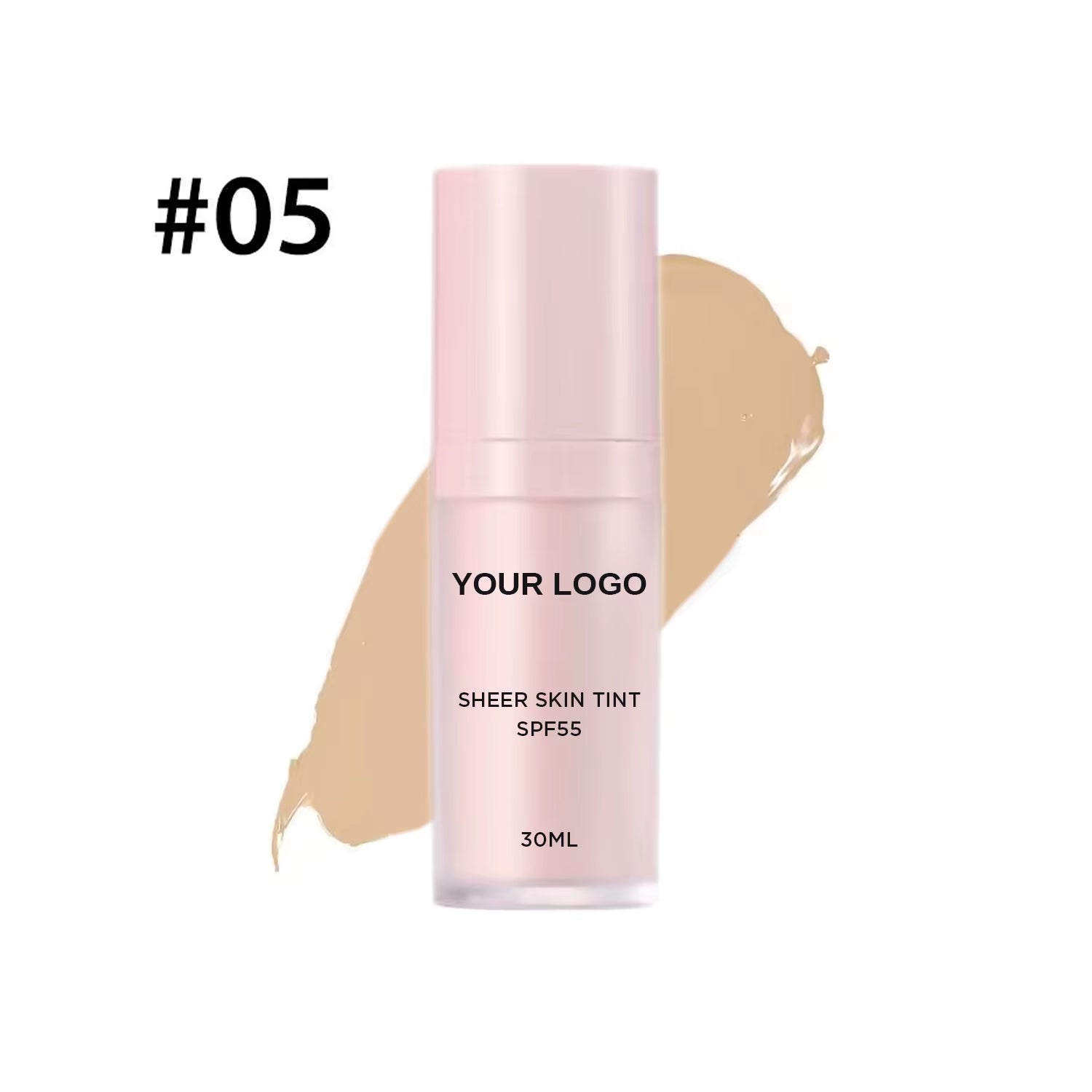 Sun SPF 50+ Sunscreen Sun Block Moisturizing Sun Care Liquid Spf 50 Facial 14 Colors Tinted Beautify Face Makeup Foundation