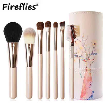 13/33Pcs Professional Makeup Brush Set with Accessories for Combination Skin- Featuring Soft Brushes，Suitable for Beginners
