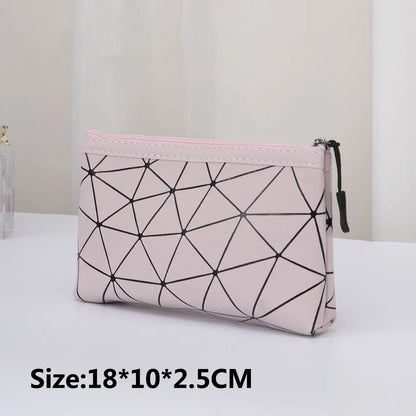 PU Waterproof Small Cosmetic Bag Makeup Pouches Case Makeup Brushes Cosmetics Handbags Make up Organizers Storage Bags for Women