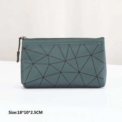 PU Waterproof Small Cosmetic Bag Makeup Pouches Case Makeup Brushes Cosmetics Handbags Make up Organizers Storage Bags for Women