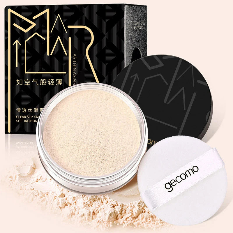 Gemeng Powder Makeup Setting Powder Durable Waterproof Sweat Proof Makeup Concealer Honey Powder