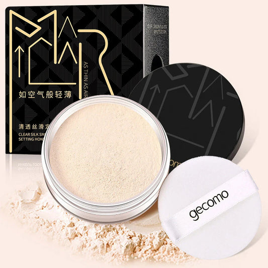 Gemeng Powder Makeup Setting Powder Durable Waterproof Sweat Proof Makeup Concealer Honey Powder