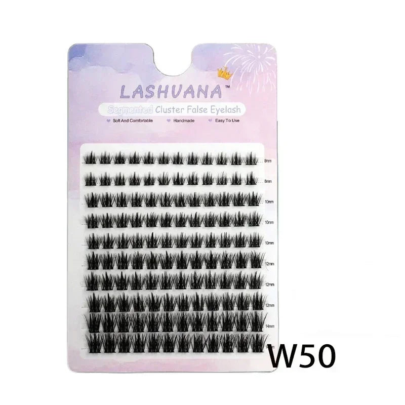 Lash Bunches Bond and Seal Eyelash Glue Remover Applicator Lash Clusters Eyelash Extensions Complete Kit DIY Makeup Set