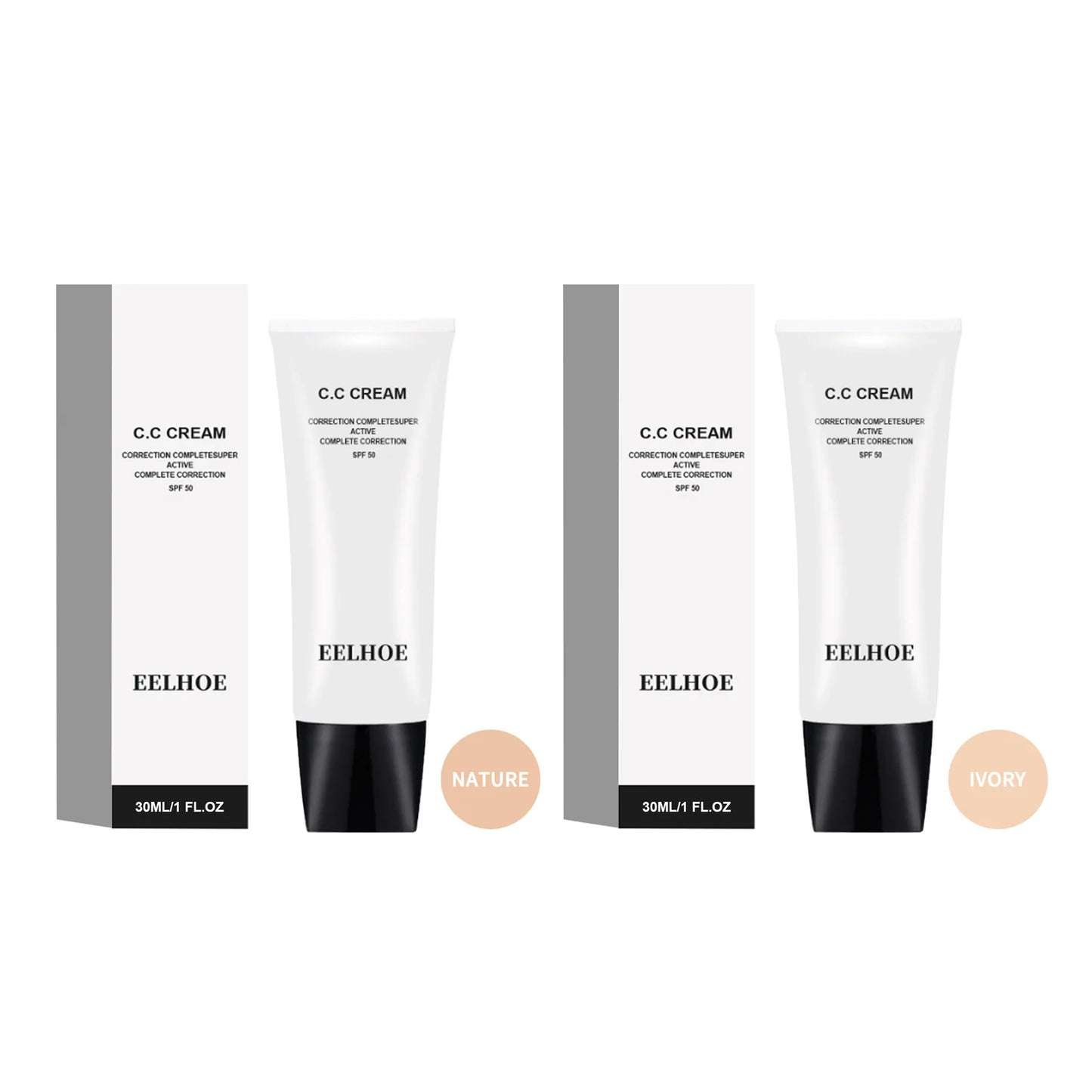 CC Cream Makeup Korean Cosmetics Concealer Skin Brightening Cream BB Cream Primer Foundation Make-Up for Women Beauty Health 30G