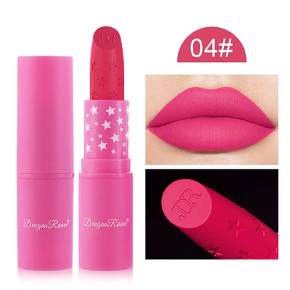 9 Colors Velvet  Pencil Waterproof Long Lasting Sexy Nude Pink Lip Stick Non-Stick Cup Makeup Lip Tint Cosmetics