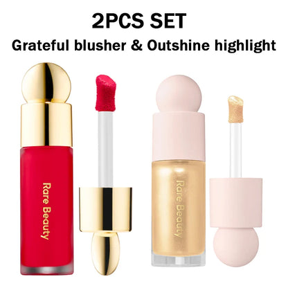 Powder Highlighter Blush Water Light Shimmer Waterproof Long Last Face Illuminator Brighten Light Liquid Highlighter