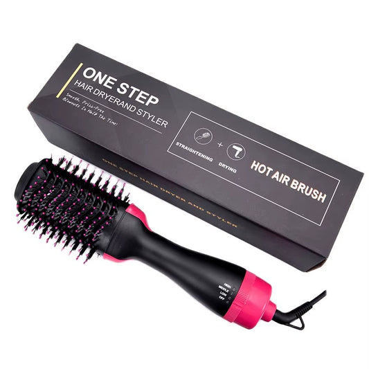 Hair Dryer Brushes for Women Blow Drying Travel Hair Dryer Straightener Curler Massager One Step Volumizer Hot-Air Hair Brushes