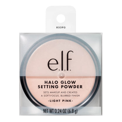 E.L.F. Halo Glow Setting Powder, Light Pink