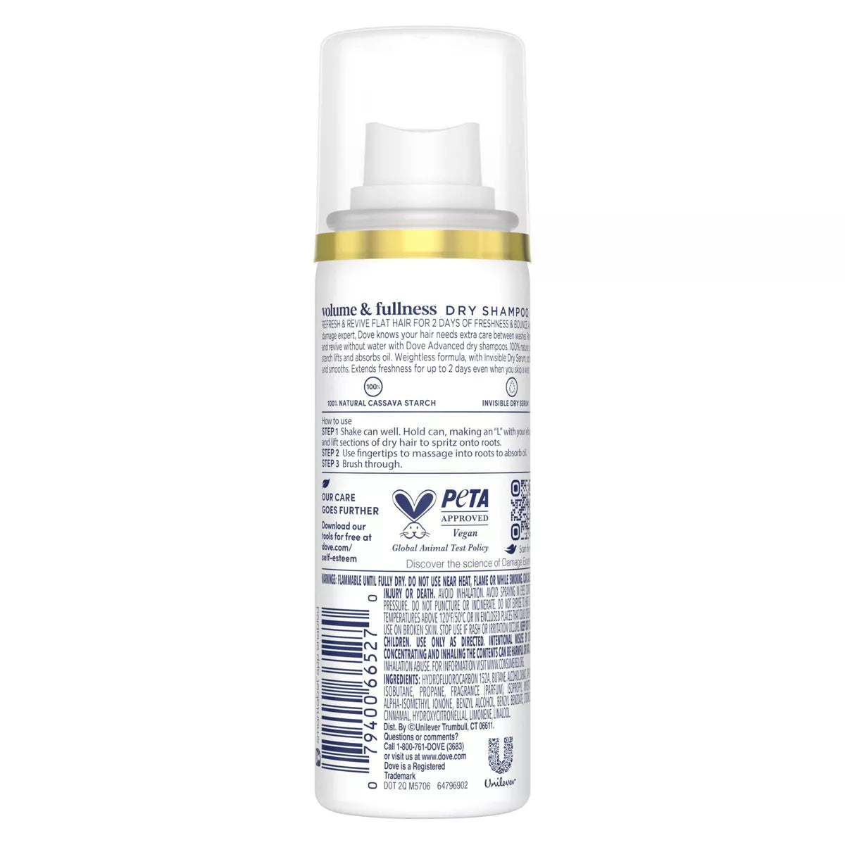 Dove Beauty Volume & Fullness Dry Shampoo