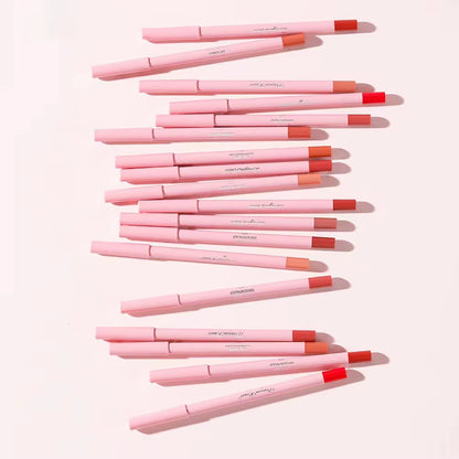 12 Colors Lip Liner Velvet Matte Lipsticks Waterproof Long Lasting Lip Liner Cosmetics Lip Makeup Lip Liner Pencil