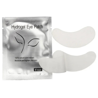 50 Pairs Eyelash under Eye Patches Eye Pad Isolation Remove Hydrogel Eye Patch Sticker Gasket Eyelash Extension Makeup Tools