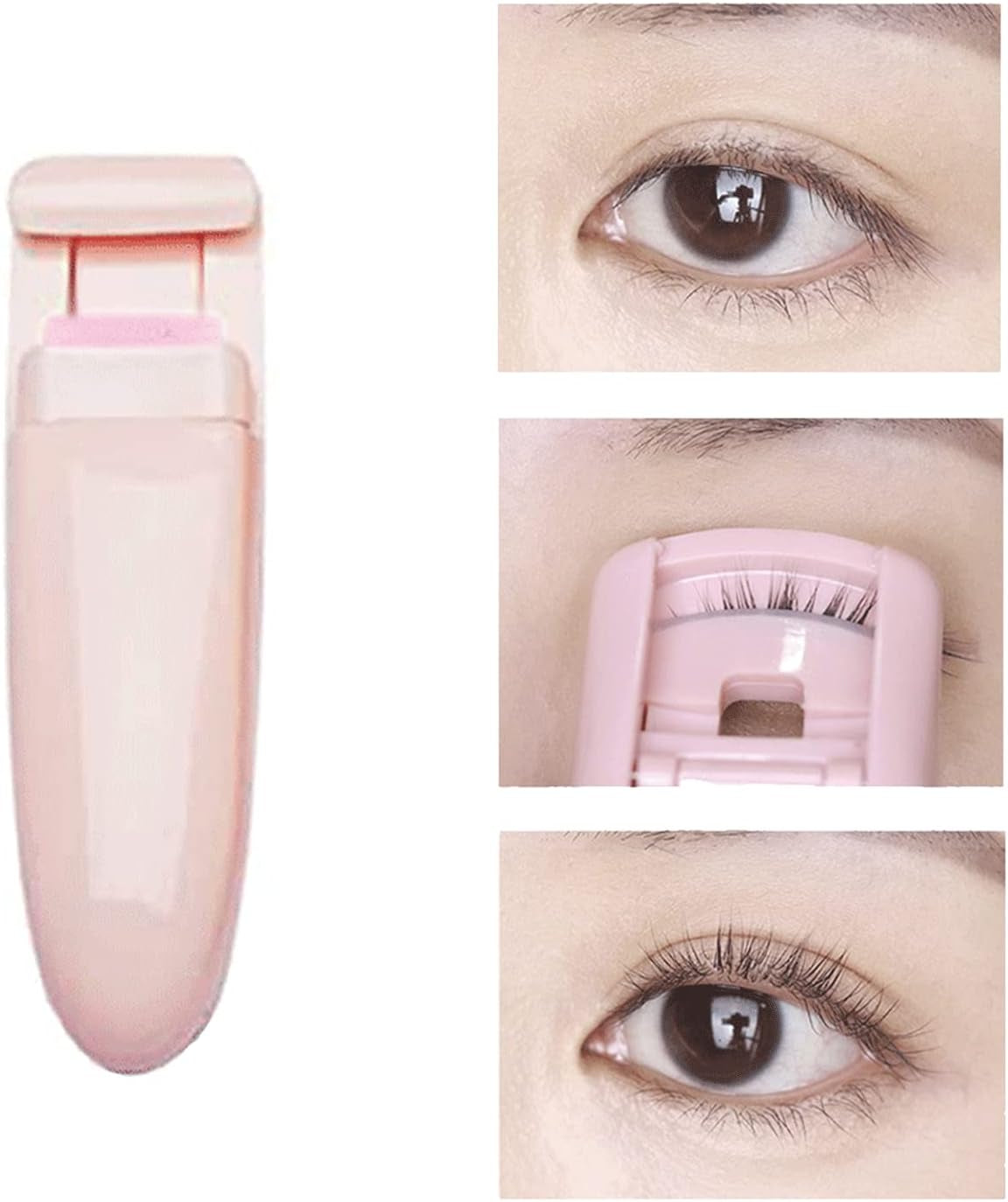 5 in 1 Eyelash Application Tool Kit,Eyelash Applicator Tool, Eyelash Curlers, Eyelash Comb, Makeup Eyelash Tool, Eyeliner Mascara Shield, Eyelash Separator Tool, Lash Curler