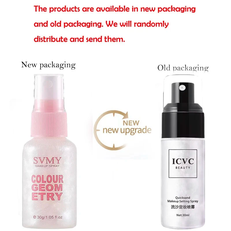 30Ml Makeup Fixer Spray Waterproof Sweatproof Long Lasting Oil Control Hydrating Makeup Fixing Setting Spray Cosmetics New