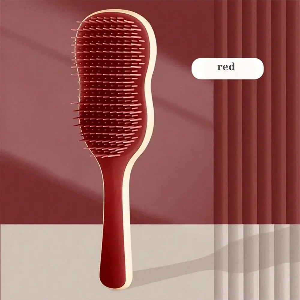 Massage Hair Comb anti Detangling Hairbrush Hair Styling Detangler Fast Blow Drying Curling Hair Brushes Comb Hairdressing Tools