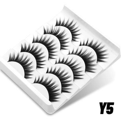 Cat Eye Lashes Faux Mink Eyelashes Winged End Eye Elongated Eyelashes Fake Lashes Natural Long Eyelashes Extension