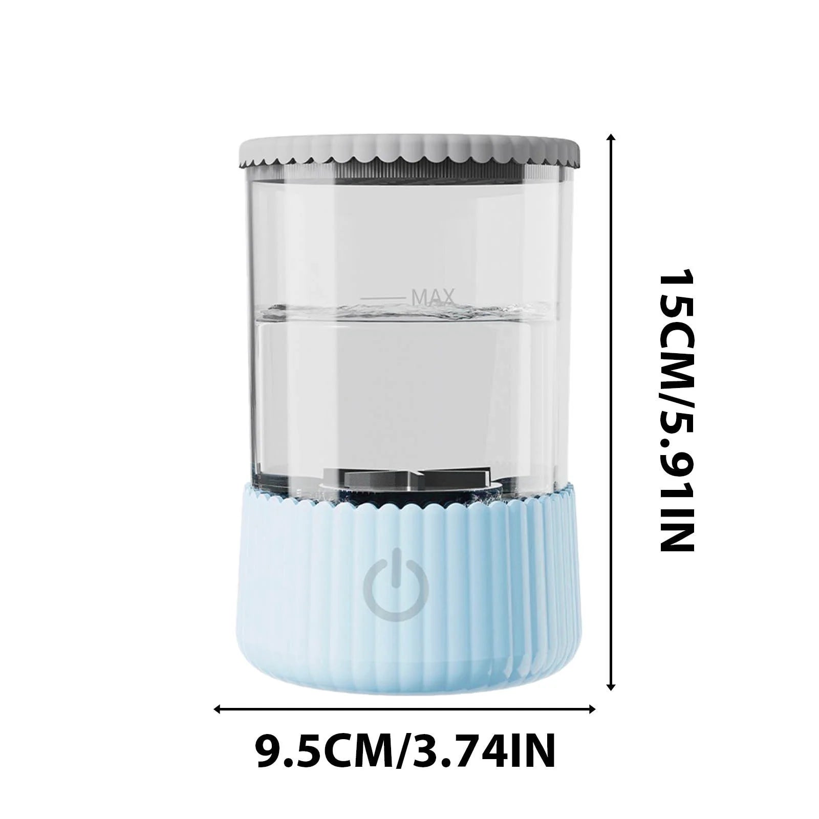 Automatic Makeup Brush Cleaner Electric Washing Machine, USB Powered Spinner Dryer for Various Brush Sizes, Portable Cosmetic Tool Washer for Home Travel Makeup Artist Gift