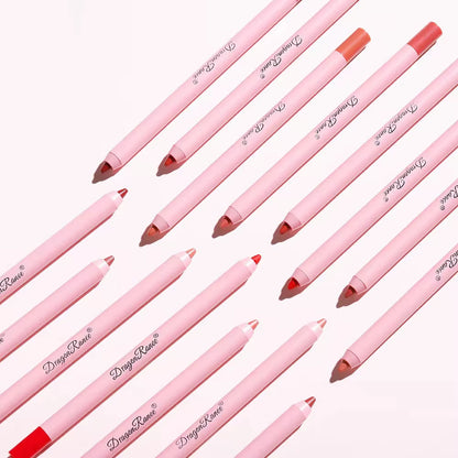 12 Colors Lip Liner Velvet Matte Lipsticks Waterproof Long Lasting Lip Liner Cosmetics Lip Makeup Lip Liner Pencil