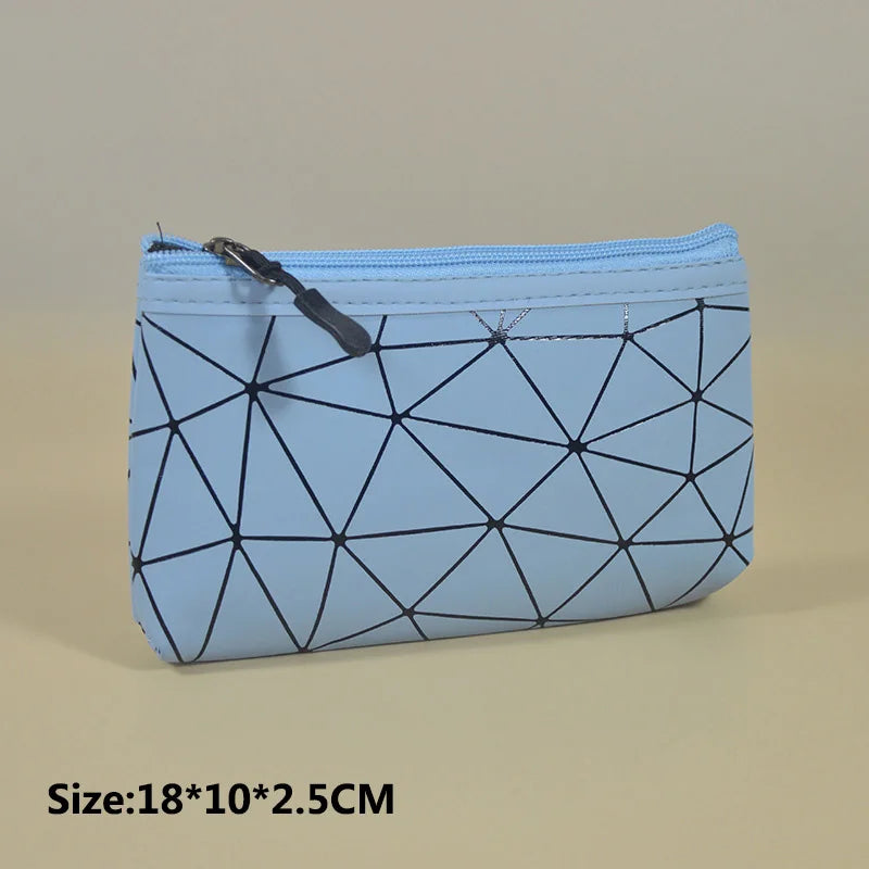 PU Waterproof Small Cosmetic Bag Makeup Pouches Case Makeup Brushes Cosmetics Handbags Make up Organizers Storage Bags for Women