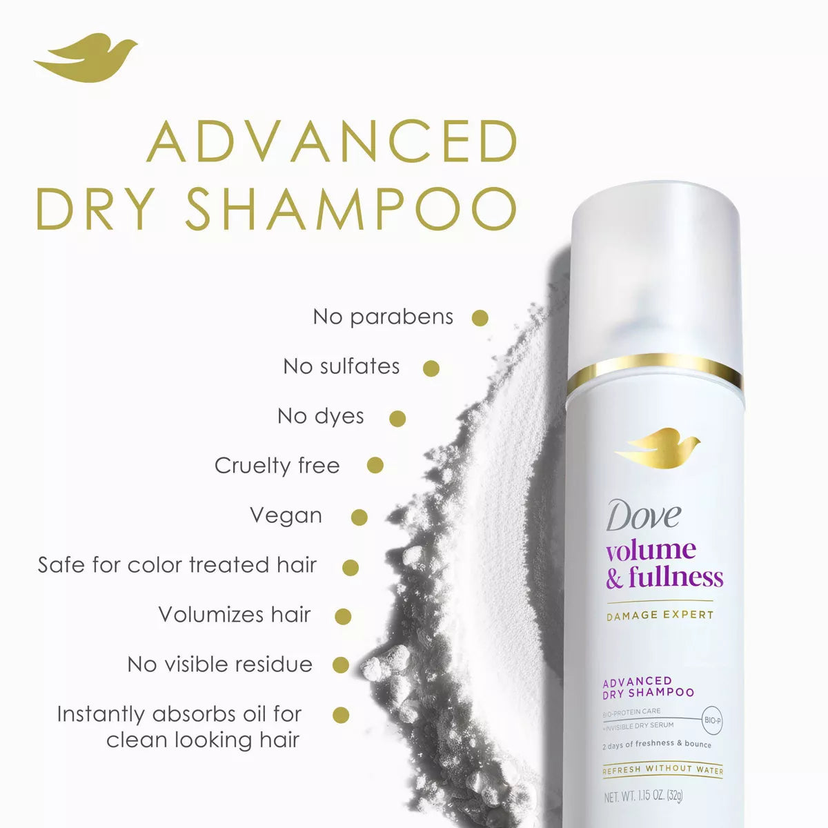 Dove Beauty Volume & Fullness Dry Shampoo