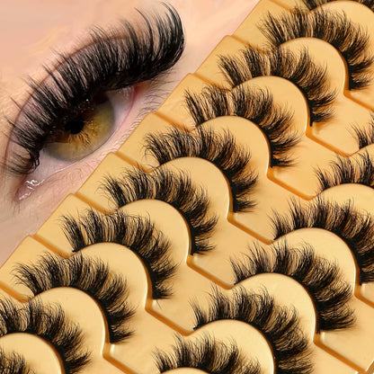 Cat Eye Lashes Faux Mink Eyelashes Winged End Eye Elongated Eyelashes Fake Lashes Natural Long Eyelashes Extension