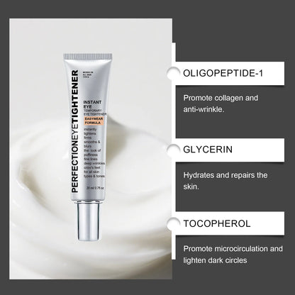 Firm Eye Cream Lifting Tighten Alleviate Eye Bags Dark Circles Moisturize Peptide Eye Cream