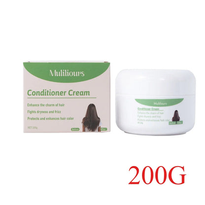 Leave-In Hair Conditioner Deep Moisturizing with Strong Strands Natural Ingredients for All Hair Types Gentle Care