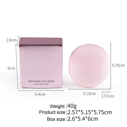 Stay Vulnerable Melting Blush 5G Nearly Neutral Luminous Blush Cream Natural Nude Lip & Cheek Dual Blush No Logo