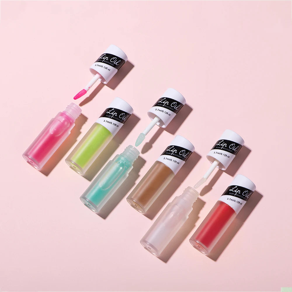 Korean Lip Oil Appleberry Lip Stain Gift Long-Lasting Moisturizing Plumping Revitalizing for Dry Lips No Peel off Lip Tint