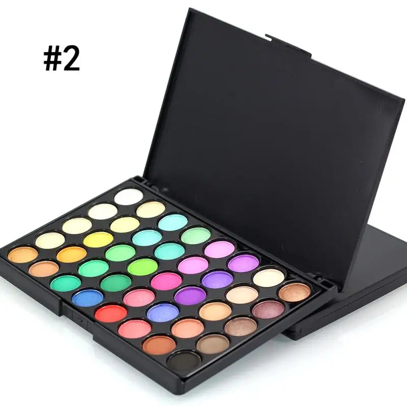 40/74/78 Colors Glitter Eyeshadow Palette Matte Waterproof
