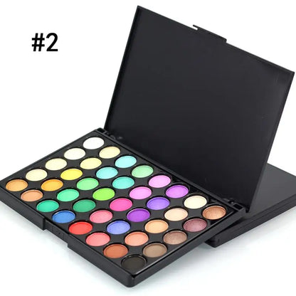 40/74/78 Colors Glitter Eyeshadow Palette Matte Waterproof