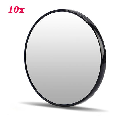 5X/10X/15X Magnifying Mirror Suction Cup Mini Compact Makeup Mirror Hand Travel Small Pocket round Vanity Mirrors Make up Tools