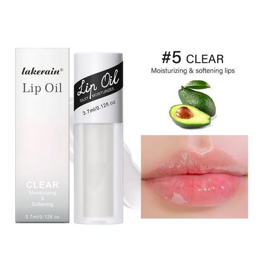 Korean Lip Oil Appleberry Lip Stain Gift Long-Lasting Moisturizing Plumping Revitalizing for Dry Lips No Peel off Lip Tint