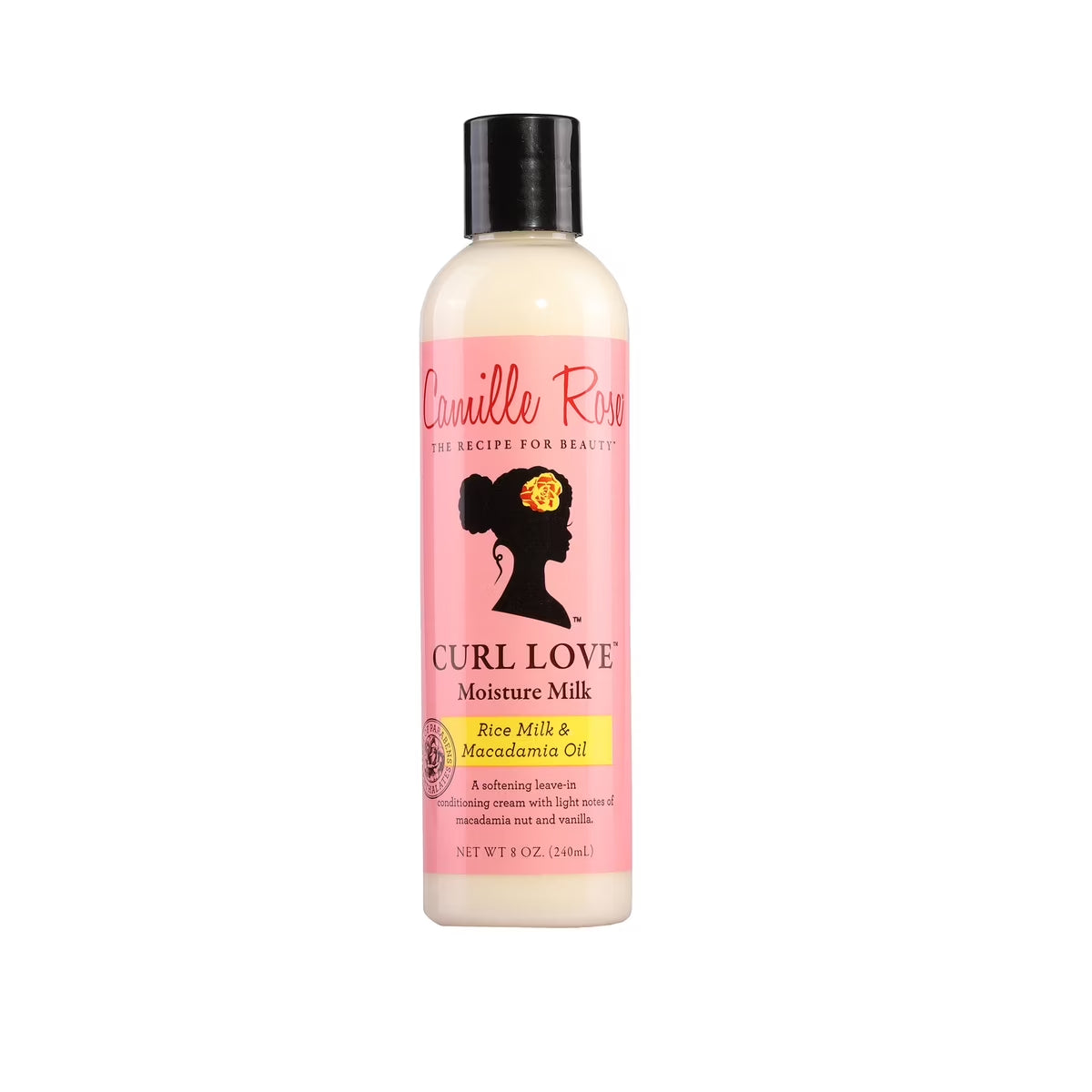 (4 Pack)  Curl Love Soften & Nourish Moisture Milk with Rice Milk & Macadamia Oil, 8Oz