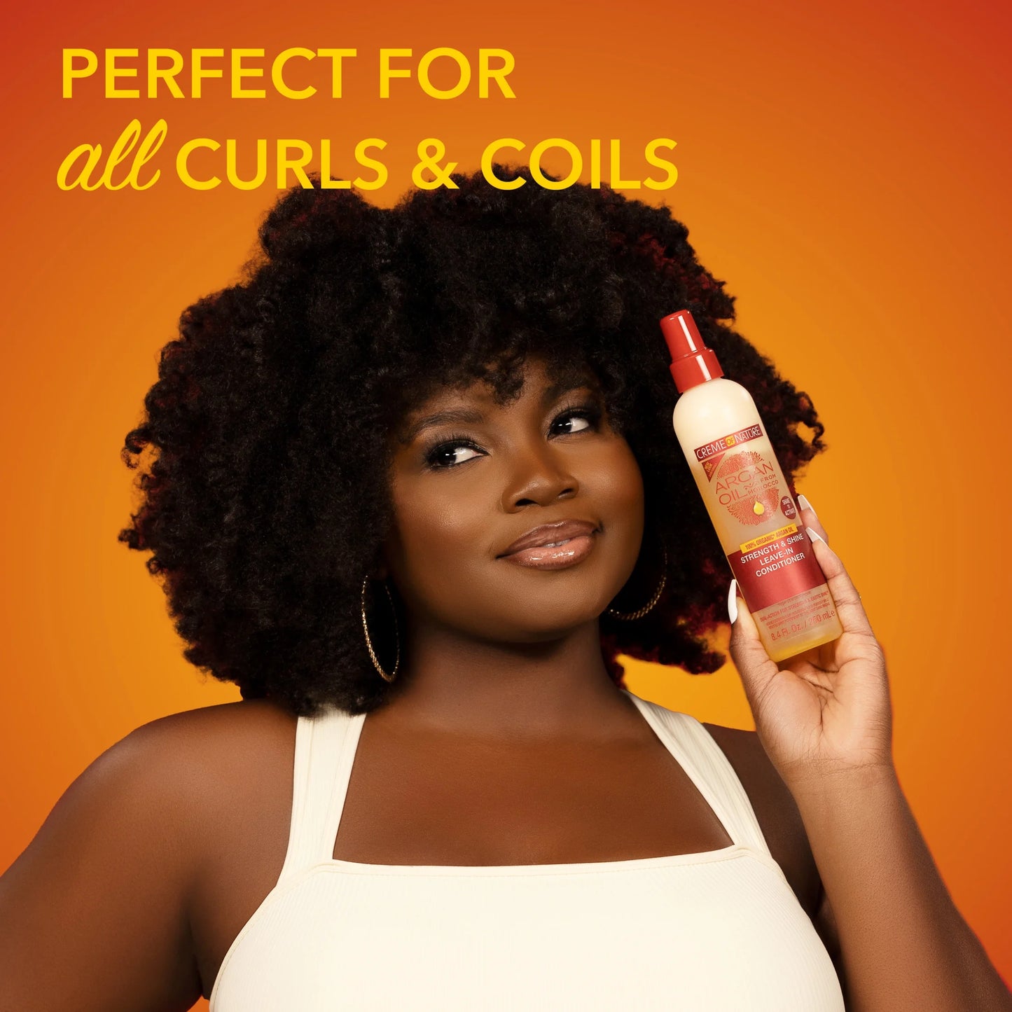 Argan Oil Strength & Shine Leave-In Conditioner, 8.45 Fl Oz